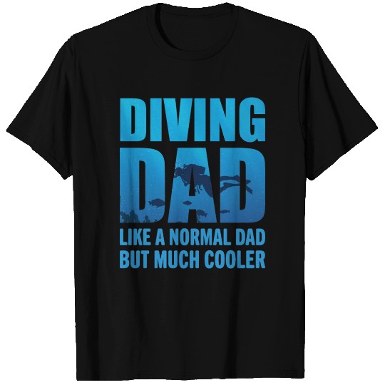 Diving Dad Scuba Diving T Shirts