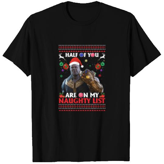 Funny Thanos Christmas T Shirts