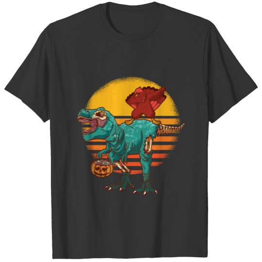 Thanksgiving Day Holiday Turkey Day Dinosaur Dino T-shirt