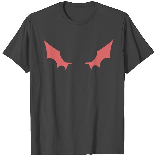 Simple Halloween Vampire & Bat wings Costume T Shirts
