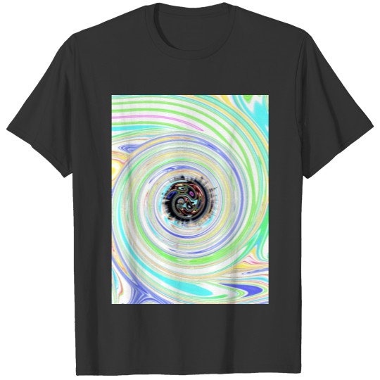 Swirling Tie Dye T Shirts