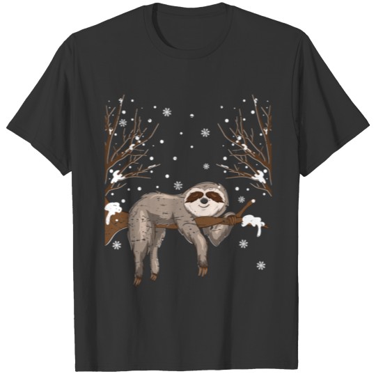 Winter Sloth T-shirt