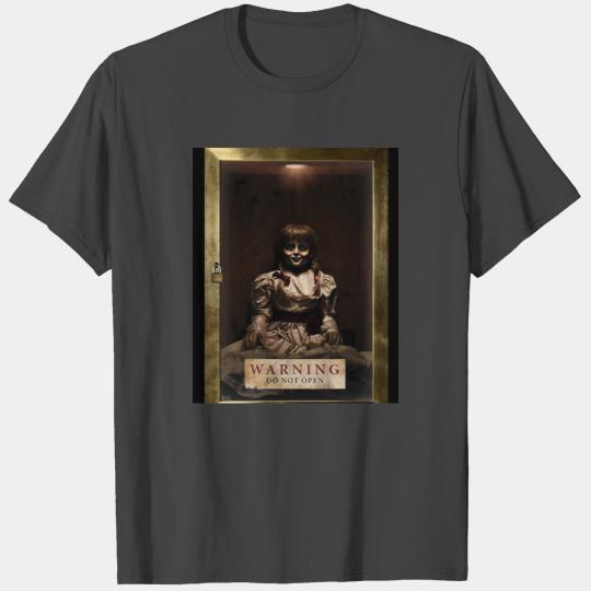 Annabelle Warning Do Not Open Graphic T Shirts