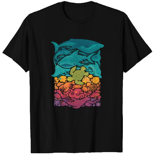 Aquatic Spectrum Premium T Shirts
