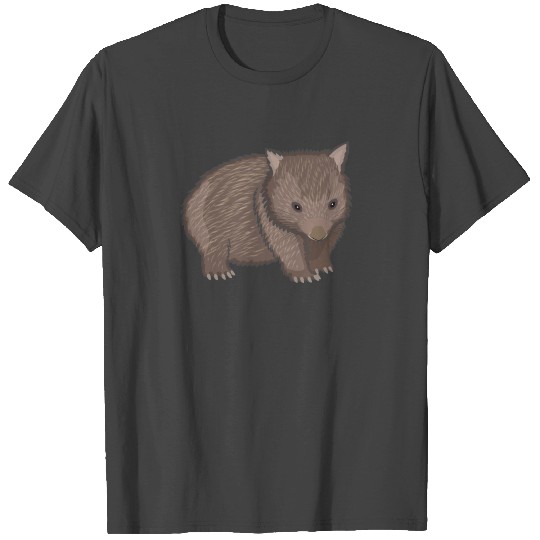 Wombat Marsupial Australia Outback Animal Gift T Shirts