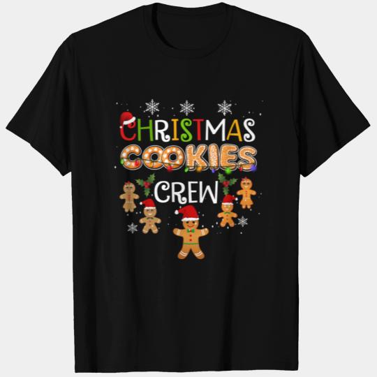 Christmas Cookie Baking Crew Xmas Cookie Exchange T Shirts