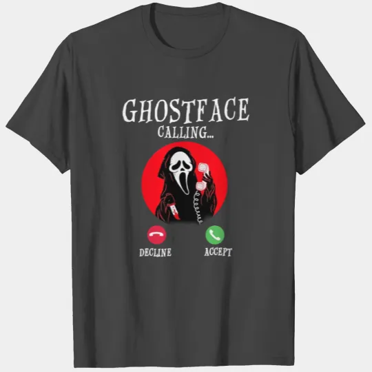 Ghostface Calling Halloween Funny T Shirts