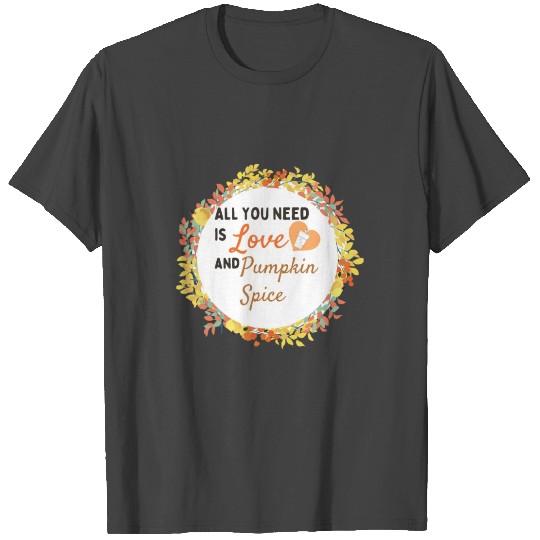 Love Pumpkin Spice reedFunny Halloween T Shirts