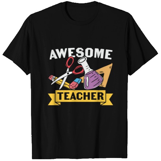 Awesome Teacher Proud Chemistry T Shirts
