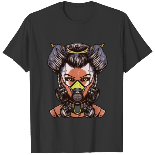 Woman woman girl warrior katana beautiful japan gi T-shirt