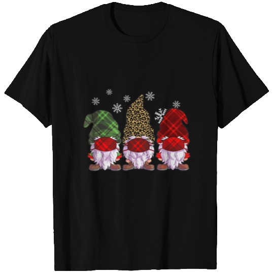 Quarantine Christmas Gnomes Wearing Mask Buffalo T Shirts
