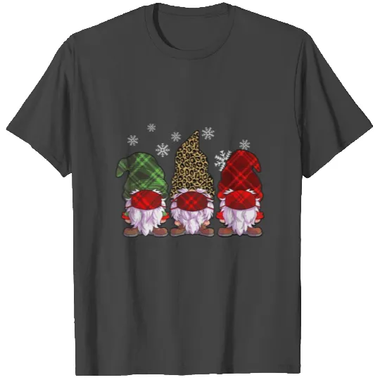 Quarantine Christmas Gnomes Wearing Mask Buffalo T Shirts