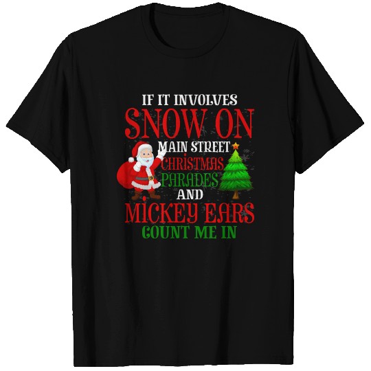 Christmas Parades and Mickey ears T Shirts