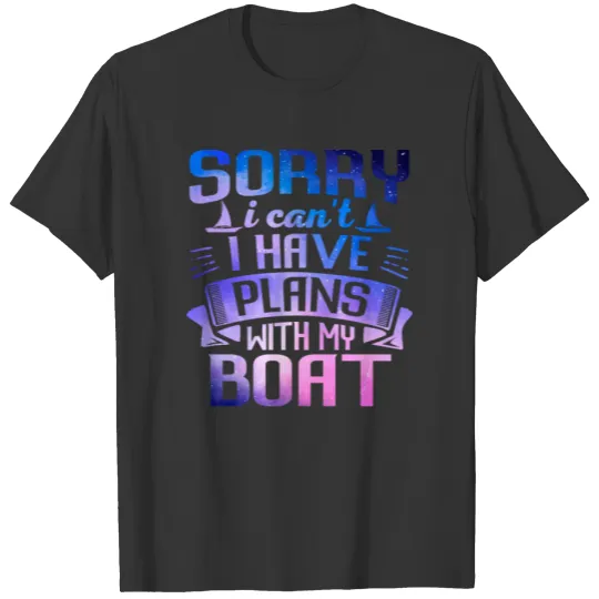 Cute Galaxy Boat Boat Galaxy Space Boat Owner T Shirts