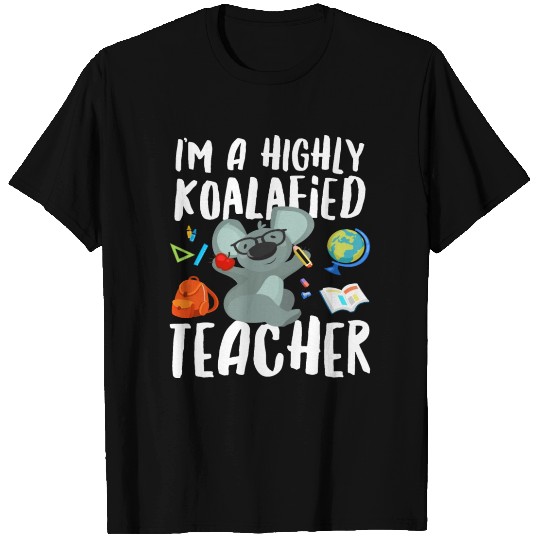 Koala Pun Teacher Appreciation Apparel Funny T Shirts