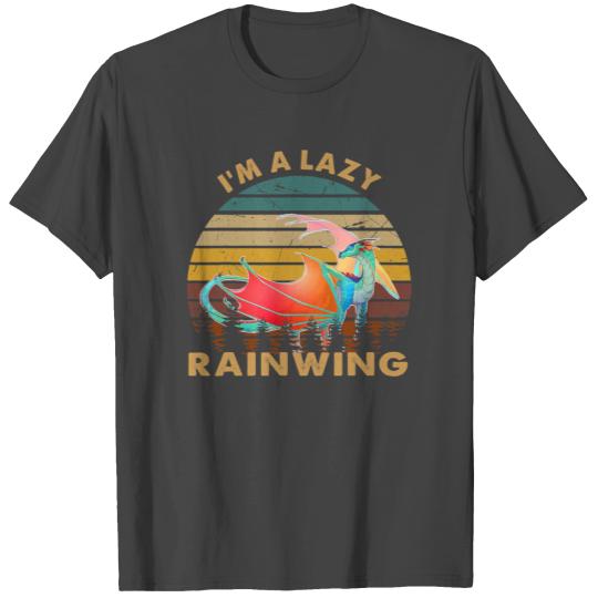 I m A Lazy Rainwing Dragon Vintage Wings Of Fire T Shirts