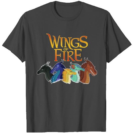 Retro Wings Of Fire All Together Apparel Holiday T Shirts