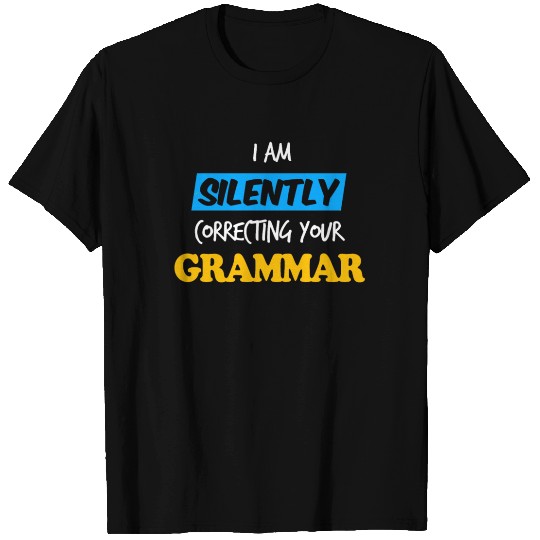 Funny Grammar Punctuation English Teacher Apparel T Shirts