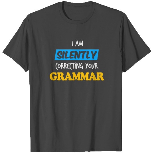 Funny Grammar Punctuation English Teacher Apparel T Shirts