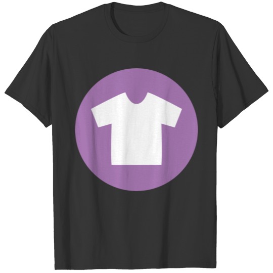 emblem -purple- T-shirt