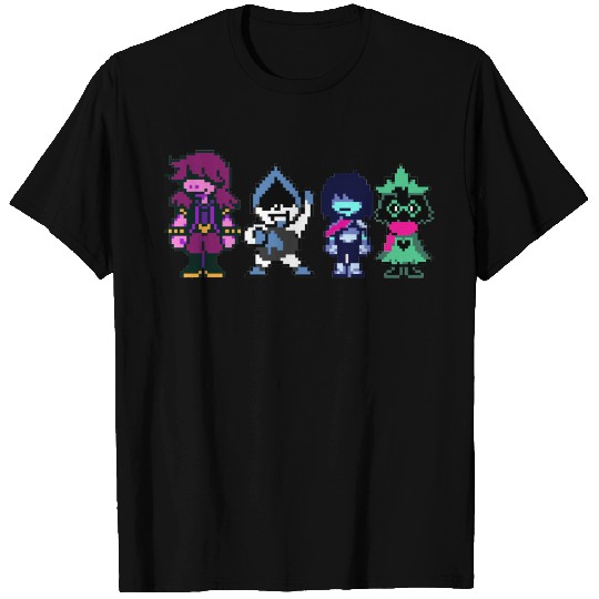 DELTARUNE - SUZIE LANCER KRISS RASIEL T Shirts