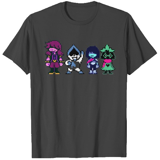 DELTARUNE - SUZIE LANCER KRISS RASIEL T Shirts