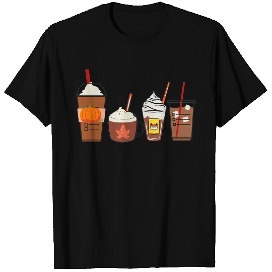Halloween Fall Coffee Pumpkin Spice T Shirts