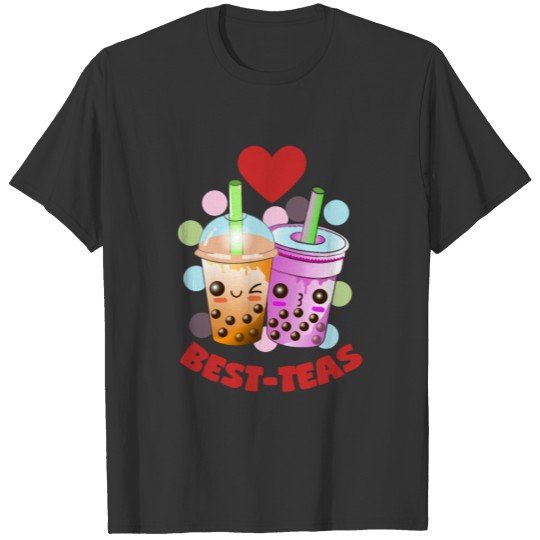 Best Friends Forever in Milk Tea T Shirts