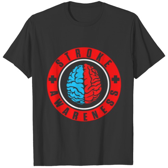 Stroke Awareness Survivor Practice Strong Warrior T-shirt