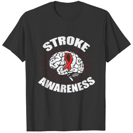 Stroke Awareness Survivor Dysphagia Strong T-shirt