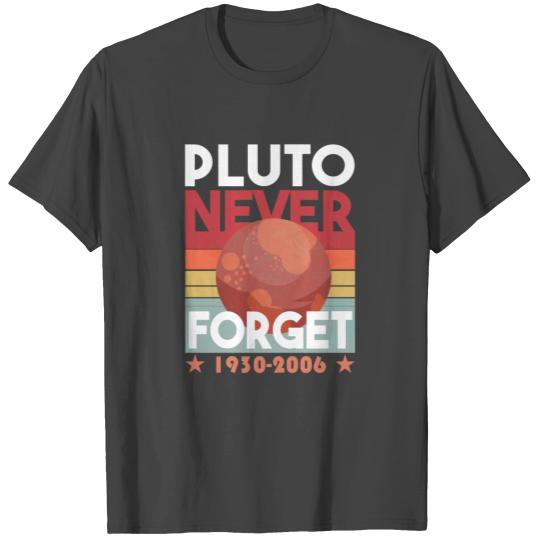 Pluto Never Forget 1930-2006 T Shirts