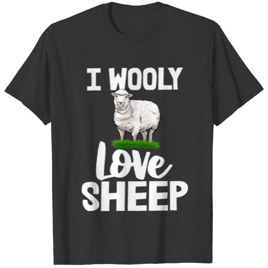 I Wooly Love Sheep T-shirt