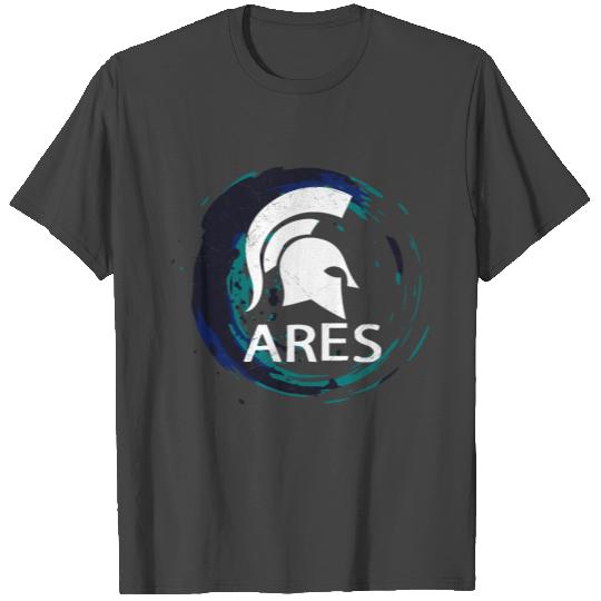 Greek Symbol God Ares God of War Tattoo Design T Shirts