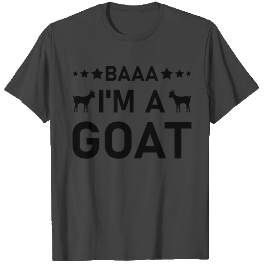 Baaa I'm a Goat Funny Halloween Party Animal T Shirts
