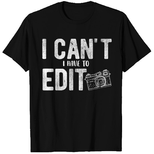 Photographer Photography Camera T Shirts