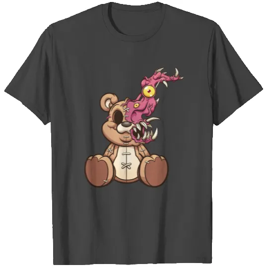 Monster Teddy bear T Shirts