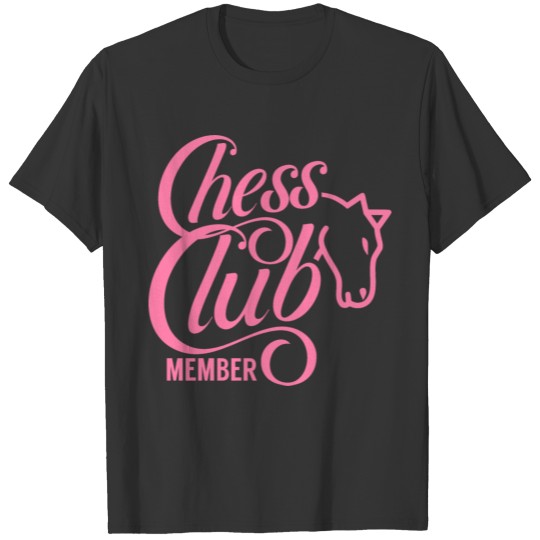 Chess club member Chess Teacher Instructor Player T-shirt