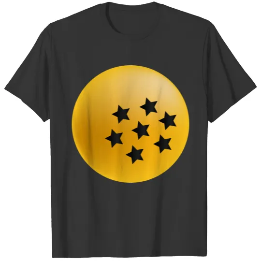 seven dragon ball 3d design T Shirts
