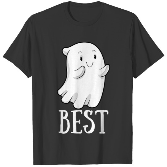 Best Boos Best Friends Cute Ghost Halloween Matchi T Shirts