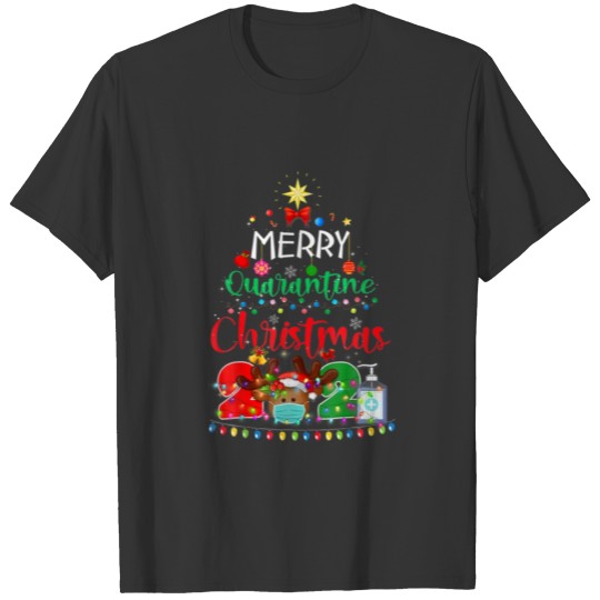 Merry Christmas 2021 Reindeer Funny Pajamas Family T Shirts