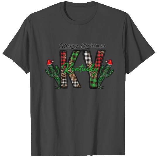 Merry Christmas Kentucky Ky T Shirts