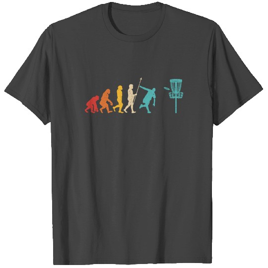 Disc Golf Evolution Disc Golfing Flying Sport T Shirts