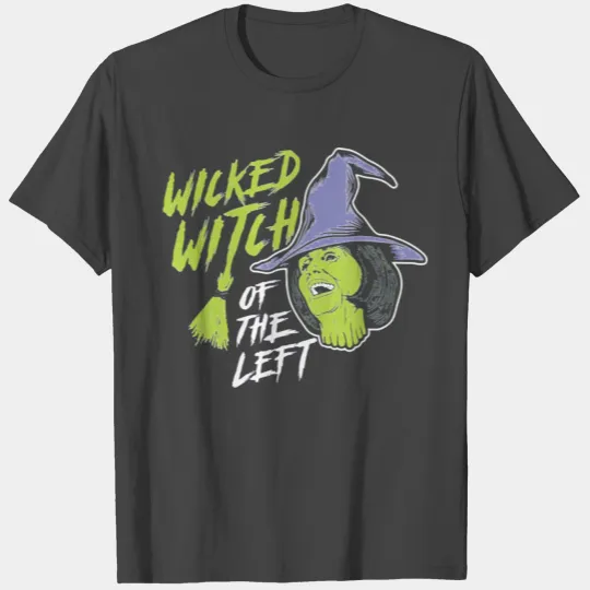 Wicked witch Of The Left Vintage Witches Halloween T Shirts