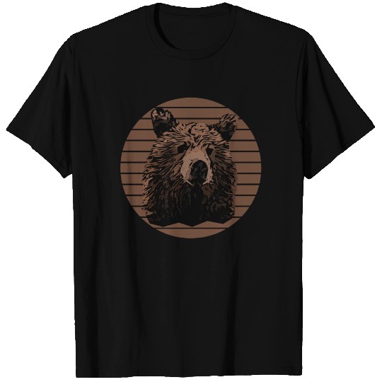 Grizzly Bear Animal T Shirts