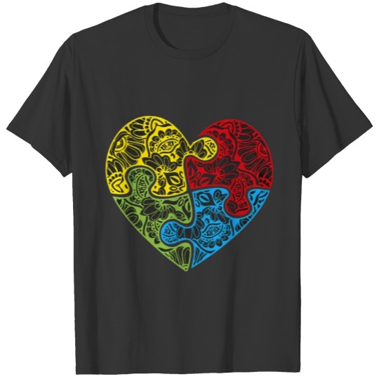 Autism Heart T-shirt