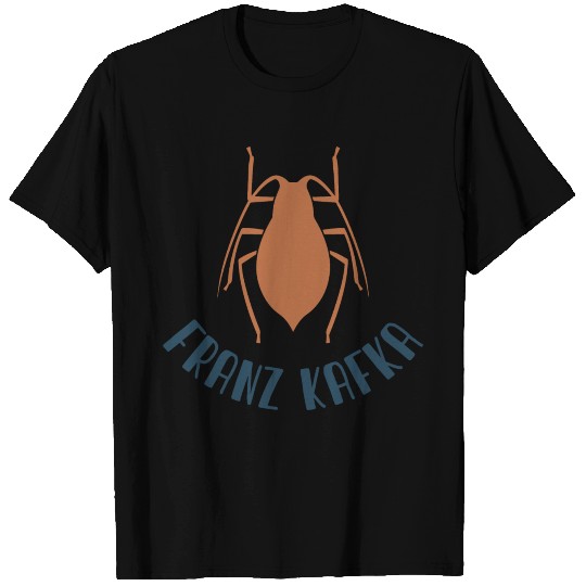 Franz Kafka insect literature gift T Shirts