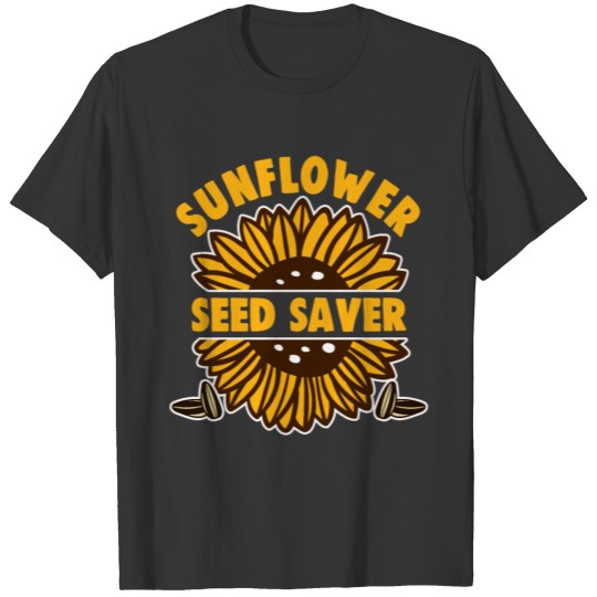 Gardening Sunflower Flowers T-shirt