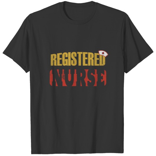 Registered Nurse | Vintage Nurses Graduation T Shirts
