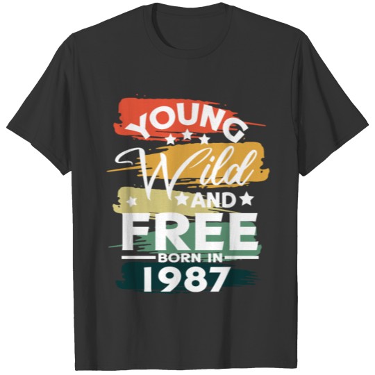 Jung Wild Free Born 1987 T-shirt