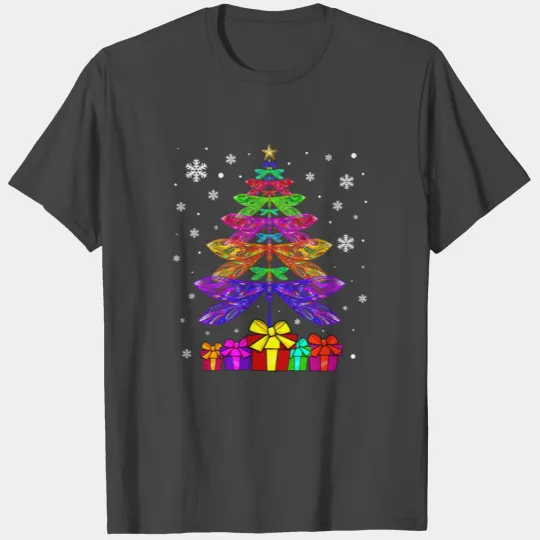 Dragonfly Christmas Tree T Shirts Dragonflies Bugs I